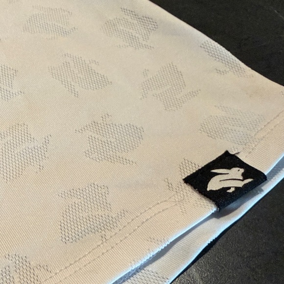 Rabbit White Racerback Tank Top - Picture 4 of 4